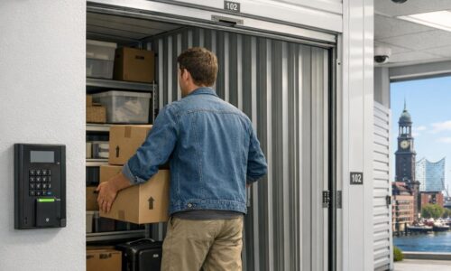 Idealer Self-Storage in Hamburg für trockene und sichere Einlagerung